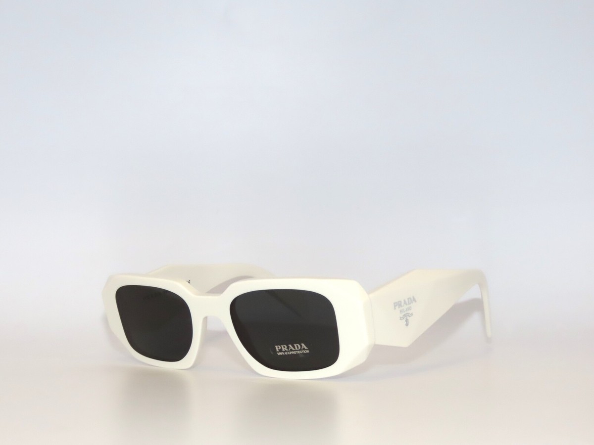 Prada SPR17WS 17 1425S0 Talc Dark Gray Sunglasses 17W 17WS  display picture 2