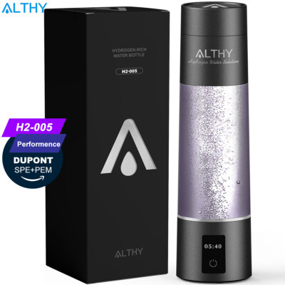 ALTHY Performance Wasserstoff Wasserflasche Generator Wasser Ionisator SPE&PEM