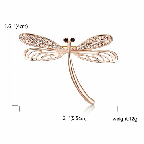 Wholesale Wedding Bridal Crystal Pearl Animal Insect Brooch Pin Jewellery Party - Picture 26 of 138