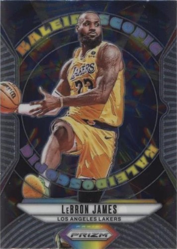 2024-25 Panini Prizm - #130 Lebron James - Pink Cracked Ice Prizm