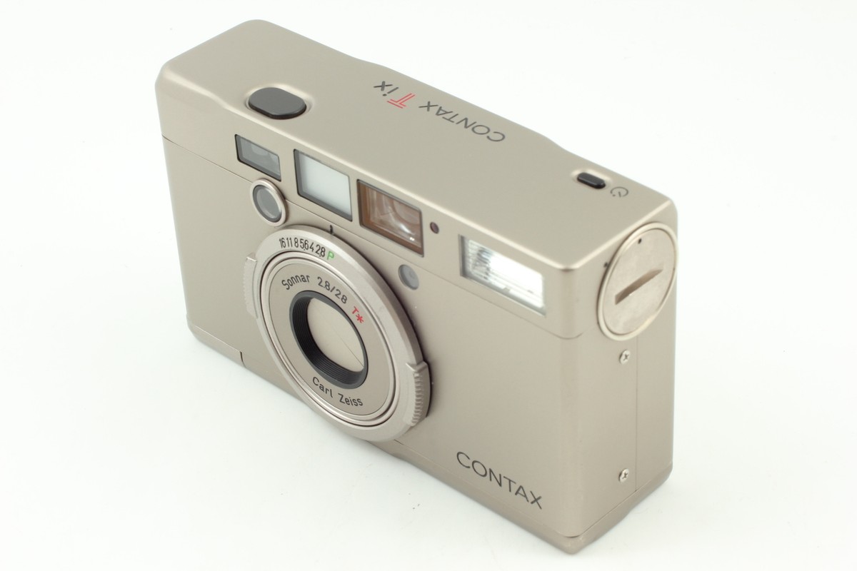 未使用☆初期保証！Contax Tix Carl Zeiss 28mm f2.8 Near MINT] Contax Tix Carl Zeiss 28mm f/2.8 Point＆Shoot APS