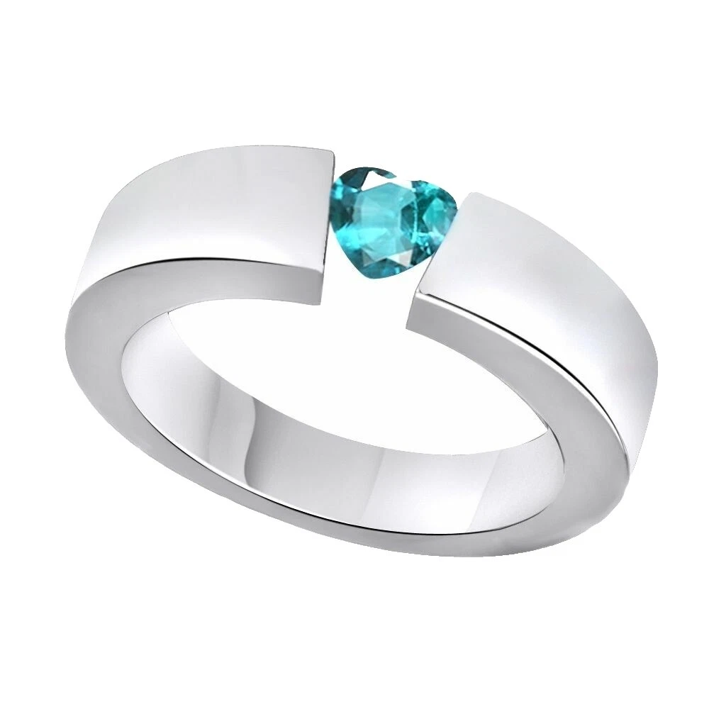 Joyería de moda de topacio titanio