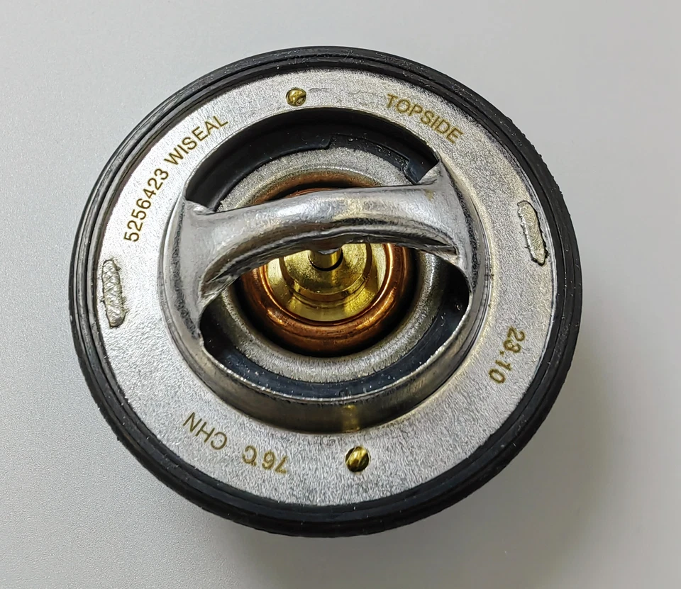 GENUINE OEM 5292744 THERMOSTAT for 5.9L 24V Cummins Dodge 03-07 Ram 2500 3500 - Image 3 of 3