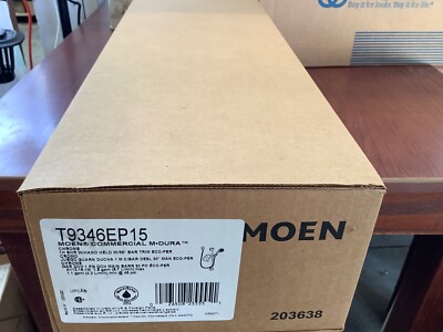 NEW Moen T9346EP15 Shower Trim Package Handheld Shower W/30  Bar Chrome Bin134