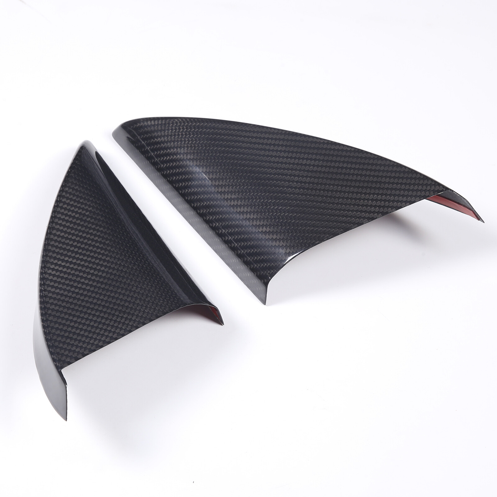Carbon Fiber Inner Door Triangle A Pillar Cover For Lamborghini URUS 2018-2022