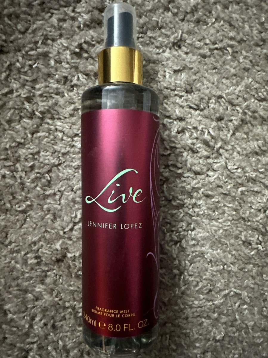 LIVE by Jennifer Lopez for Women FRAGRANCE MIST body spray oz