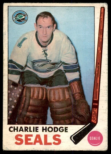1969-70 O-Pee-Chee Charlie Hodge Oakland Seals #77