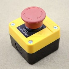 AC 660V 10A Red Sign Weatherproof Emergency stop button actuator Switch New