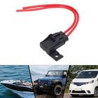 <!--F#f_0-->6Pcs Inline Fuse Holder IP66 Waterproof 12AWG 30A Blade Wiring Harness<!--F/-->
