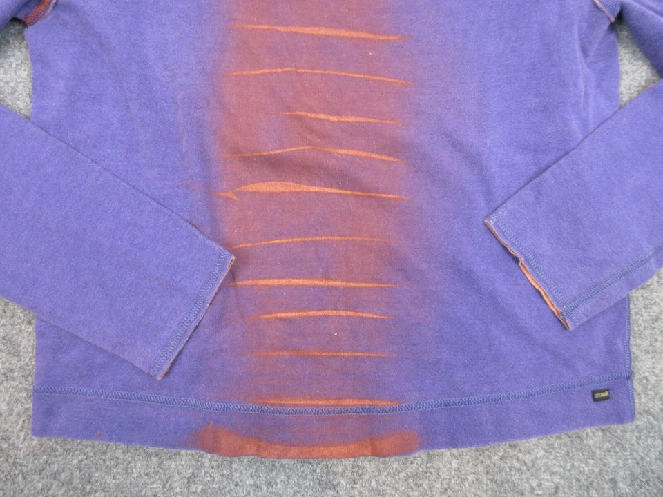 Just Cavalli 毛衣女式成人中号紫色橙色休闲户外舒适 — 第 2/4 张图片