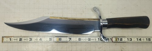 Vintage 1830 Bowie Knife Reproduction Carvel Hall Wall Mount 14.5" Knife - Picture 3 of 11
