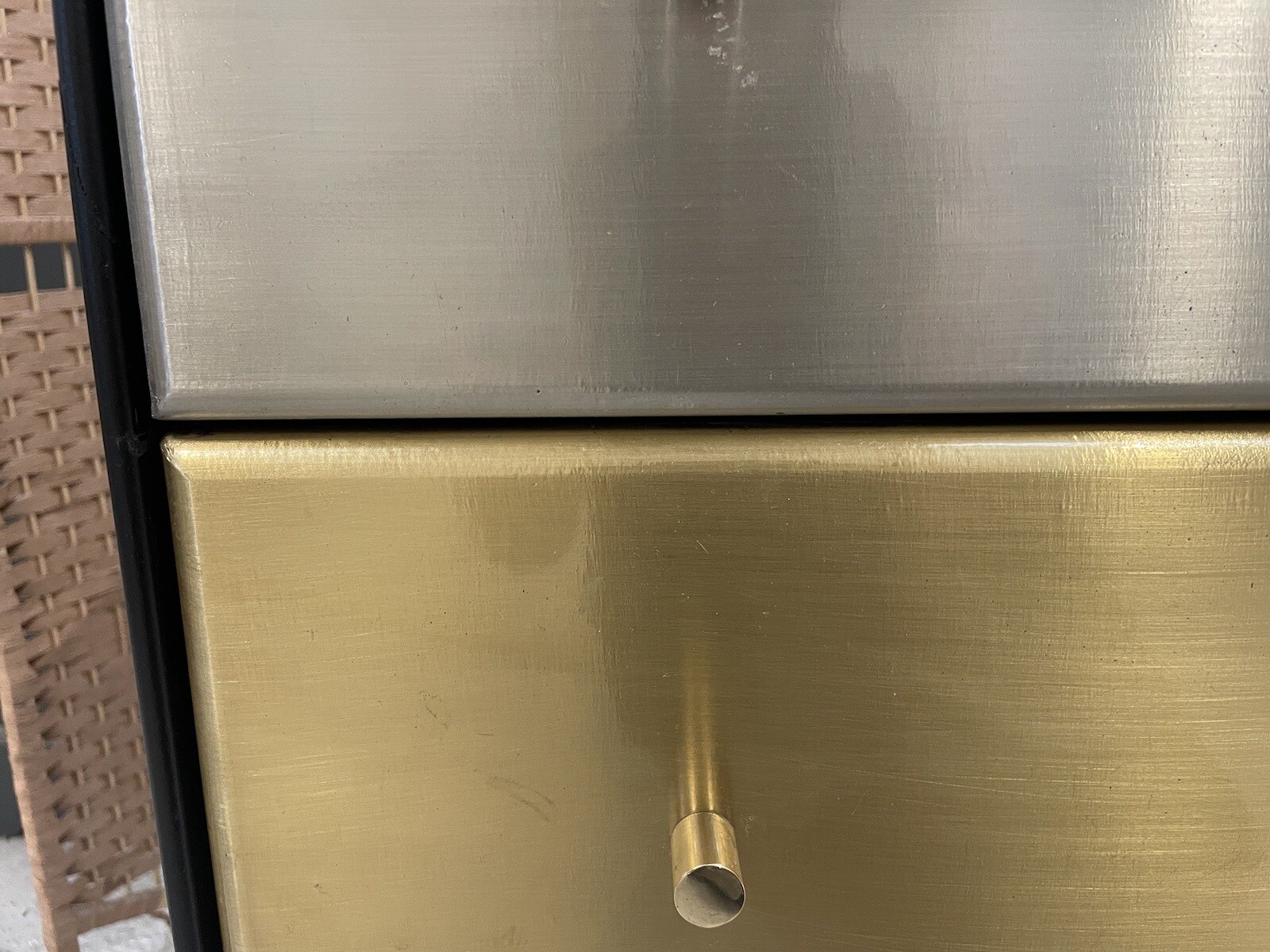 Swoon Faroe 6 Drawer Chest, Black, Silver, Gold, Copper RRP899 eBay