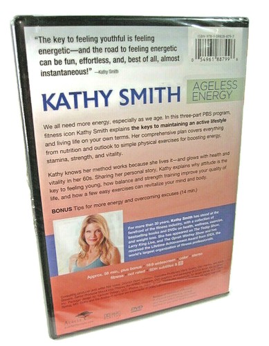 Kathy Smith Ageless Energy Acorn Media AMP-8879 WS Fitness Workout DVD (2012) - Picture 2 of 2