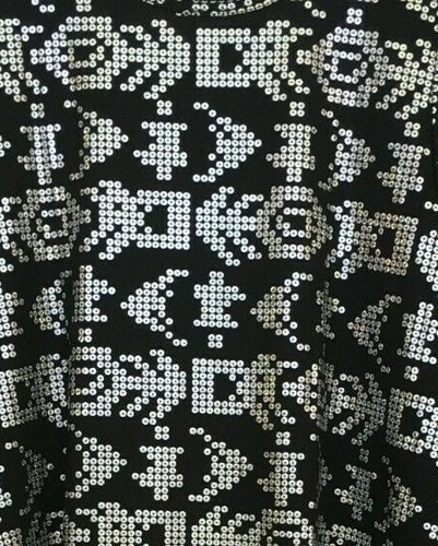 MEDIUM CARLY KLEID LuLaRoe ~ SCHWARZ & SILBER ~ elegante Kollektion; kostenloser Versand! - Bild 2 von 6