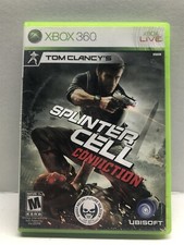 Tom Clancy's Splinter Cell: Conviction (Xbox 360, 2010) Complete Tested Working