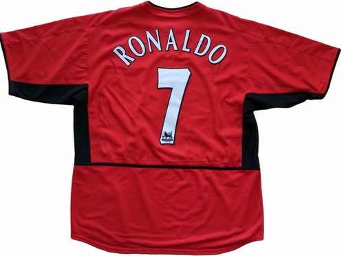 maglia calcio Cristiano Ronaldo manchester united 2002 2003 Vodafone CR7  jersey | eBay