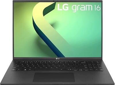 LG Gram Laptop 16'' Notebook 16GB RAM 256GB SSD i7 12th Gen 16Z90Q-K.AAB7U1