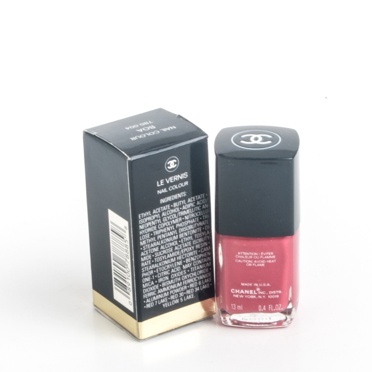 Chanel Le Vernis Nail Colour Polish 111 BOA .44OZ New in Box NIB