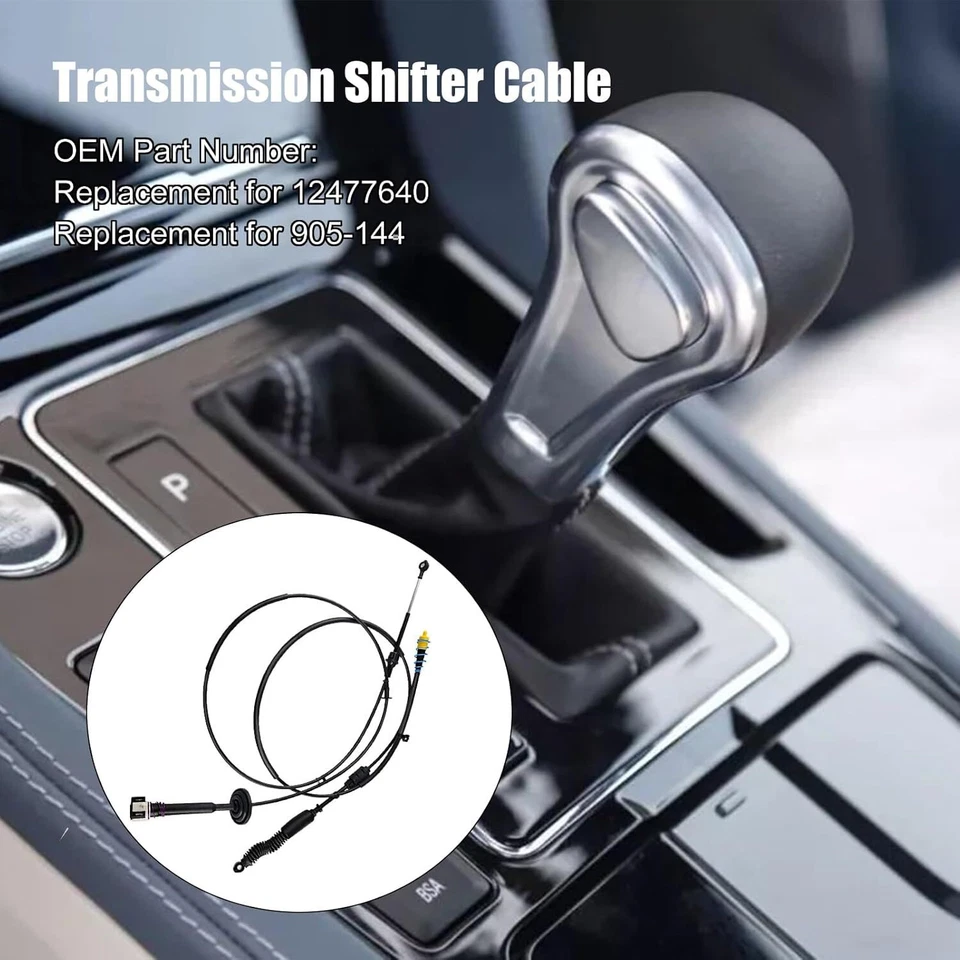 Gear Shift Cable For 1999-2007 Chevy Silverado/GMC Sierra 1500 2500 3500 Classic - Изображение 3 из 4