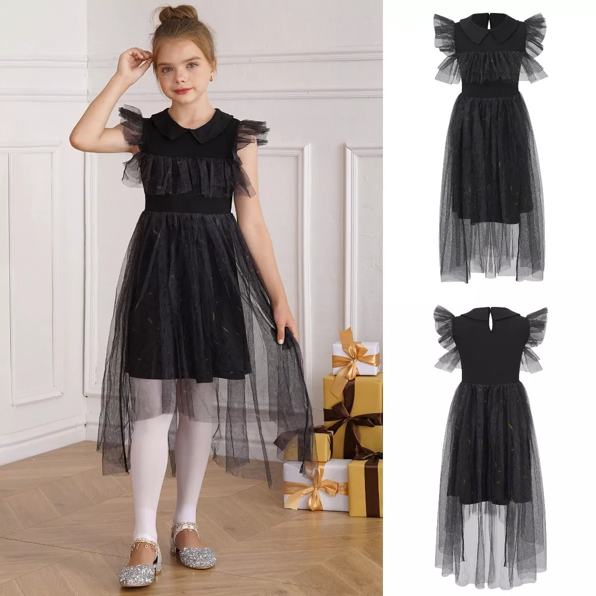 Black fancy dress 2025 for girl