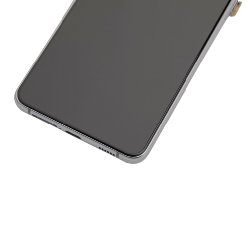 OLED Assembly With Frame For Samsung Galaxy S21 Plus 5G (Phantom Silver) - Picture 6 of 10
