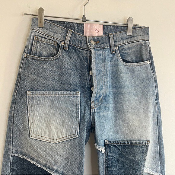 Revice Matchmaker Multicolor Patchwork Straight L… - image 5