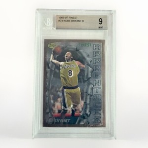 Kobe Bryant 1996 Topps Finest #74 Bronze - Base (No Coating Kobe Bryant 1996 Topps Finest #74 Bronze - Base (No Coating
