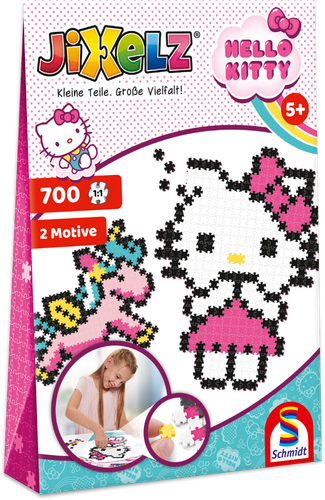 Jixelz Hello Kitty Schmidt Games 700 Pieces Puzzle Learning Game 46140 New - Picture 7 of 9
