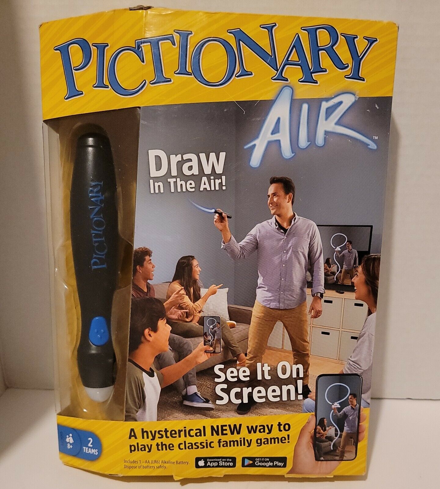 New Mattel - Pictionary Air Draw In The Air Game 887961775303