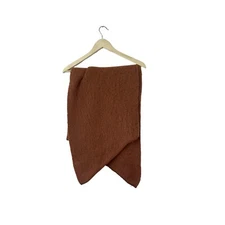 By Anthropologie Scarf Sweater Wrap So Soft Unique Color Sedona Rust Womens