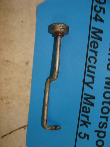 1954 Mercury Kiekhaefer Mark 5 5hp outboard choke lever pull knob rod - Picture 8 of 8