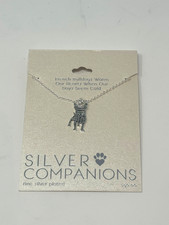 French Bulldog Silver Necklace
