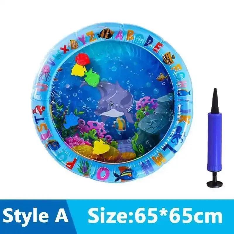 Cat Water Play Mat Inflatable Fish Sensory Toy Interactive Pet Play Mat Fun