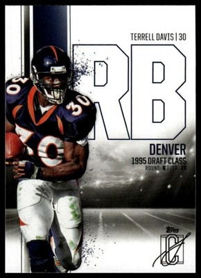 2024 Topps Signature Class #14 Terrell Davis