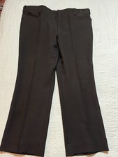 True Vintage H Bar C Pants Men s 44x30 Polyester Ranchwear Retro Western Talon