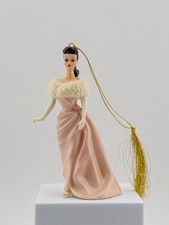 Lenox Barbie ornament 2002 Enchanted Evening Brunette Mattel 1st with Box & COA