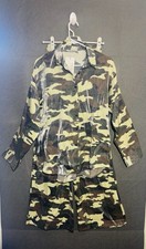New Favorite 2 Piece Outfits Fashionable Pants M Camouflage Long Sleeve