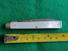 RARE & MINT UTICA FACTORY COLLECTION 1920-40   PEARL MENTHOLATUM DOCTORS KNIFE — photo 2