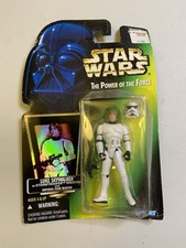 1996 Kenner Star Wars POTF Luke Skywalker Stormtrooper Disguise MOC Green Card