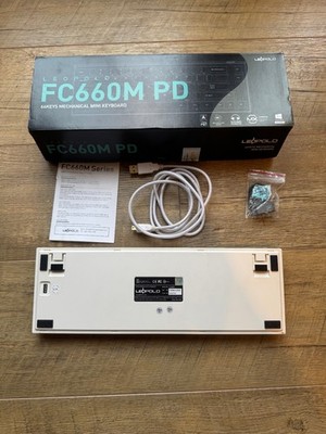 Leopold FC660M PD 65% Double Shot PBT MX silver Mechanical Keyboard