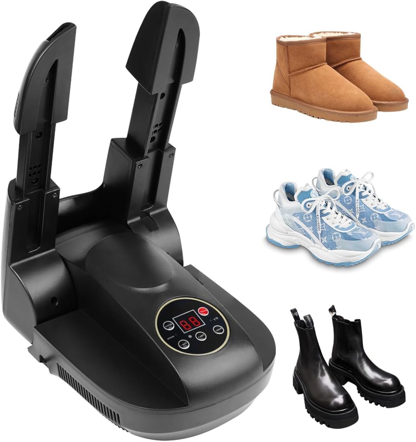 Shoe Dryer with Timer 200W Portable Electric Boot Dryer with Heat Blower
