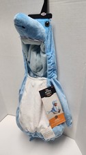 Infant 0-6 Months Shark Costume Halloween Baby Blue NWT
