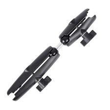 Dual Extension Double Socket Arm with 1" Double Ball Adapter 10.47 " length