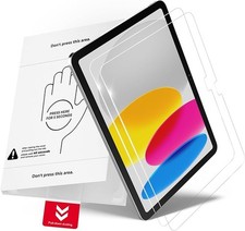 2 Pack AlignGuard Pro Screen Protector for iPad A16 for 11th/10th Generation 9H