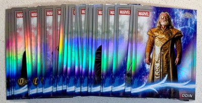 2025 Topps Marvel Studios Chrome Refractors Pick Your Own Card Set #1-200
