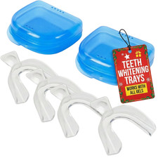 Moldable Teeth Whitening Trays for Gel Customizable Dental Mouth Guards NEW