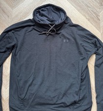 Women  s Large Under Armour Running Hoodie Charcoal Gray Cowl Neck