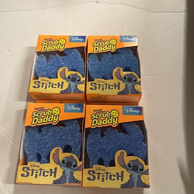 Scrub Daddy Disney Stitch Sponges 4 Pack - Non-Scratch Dish Scrubbers