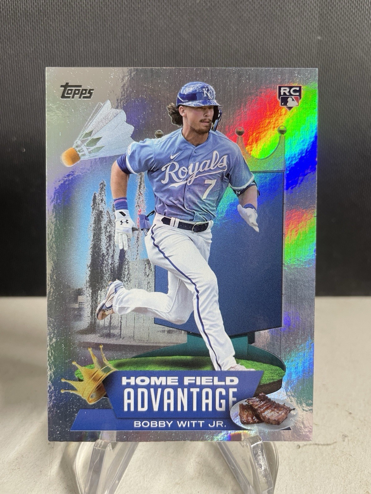 2022 Topps Update Bobby Witt Jr. #HA-21  Home Field Advantage RC Case Hit SP!