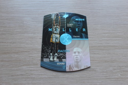 Reggie Miller 1997/98 SPx Nr. 19 Sky (Blue) Edition - Die Cut